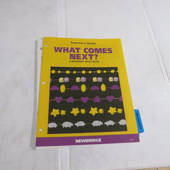 What Comes Next BIG BOOK (almost 2 feet tall) with teacher pages CLASSROOM SIZE - Picture 9 of 16